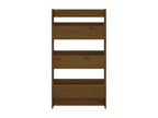 Jardinière murale 3 livelli 60x18.5x110 cm brun miel pin massif KZTZ72951