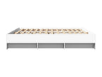 Materasso in legno ingegnerizzato bianco, 200 x 200 cm