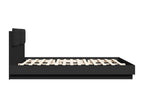 Struttura letto senza materasso nero 160x200 cm PRCO80830