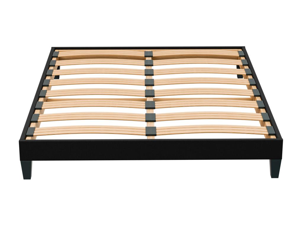 Sommier à Mobenze 180x200 cm - Mobenze Épicéa Structure Durevole Robuste Haute Qualité - Nero - Silencieux Confortable et Résistant - Mobenze PERQ29977