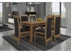 Sedia in legno di calore naturale e tessuto Luxameub-Tissu 27127 ZAPH98507