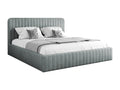Lit Luxameub 108 Double Grey 180x200 Tapisserie Sommier à Luxameub 191x212x106cm CAIP64469