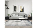 Tavoli bassi 2 pz nero 50x50x40 bois d'ingénierie COIM87094