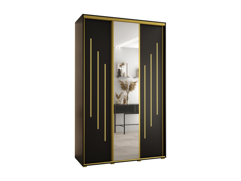 Armadio nero, 150 x 45 x 235,2 cm