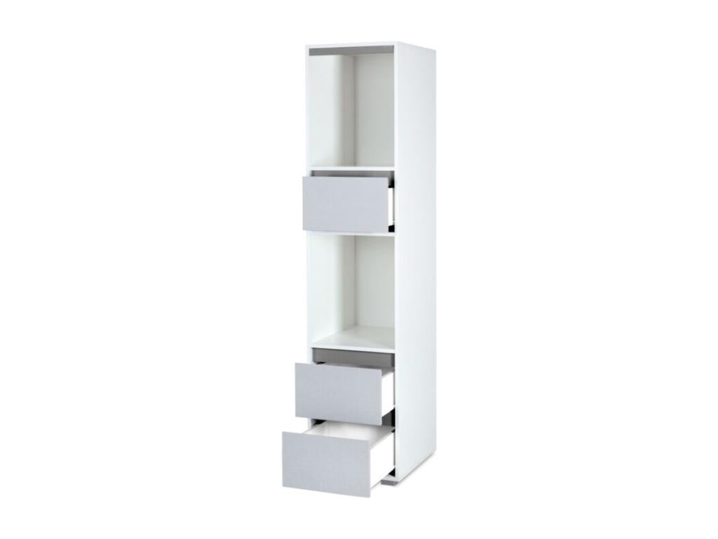Bibliothèque PINPAI di Luxameub - Bianco NGPY05586