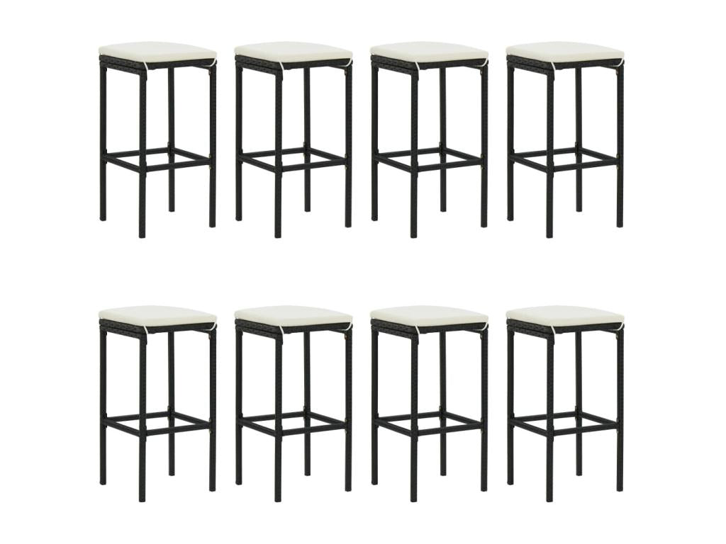 Insieme di barra nera 38x38x76 cm 02 0013443 VKGM74711