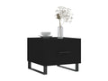 Tavoli bassi 2 pz nero 50x50x40 bois d'ingénierie COIM87094