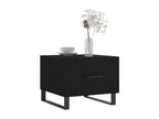 Tavoli bassi 2 pz nero 50x50x40 bois d'ingénierie COIM87094