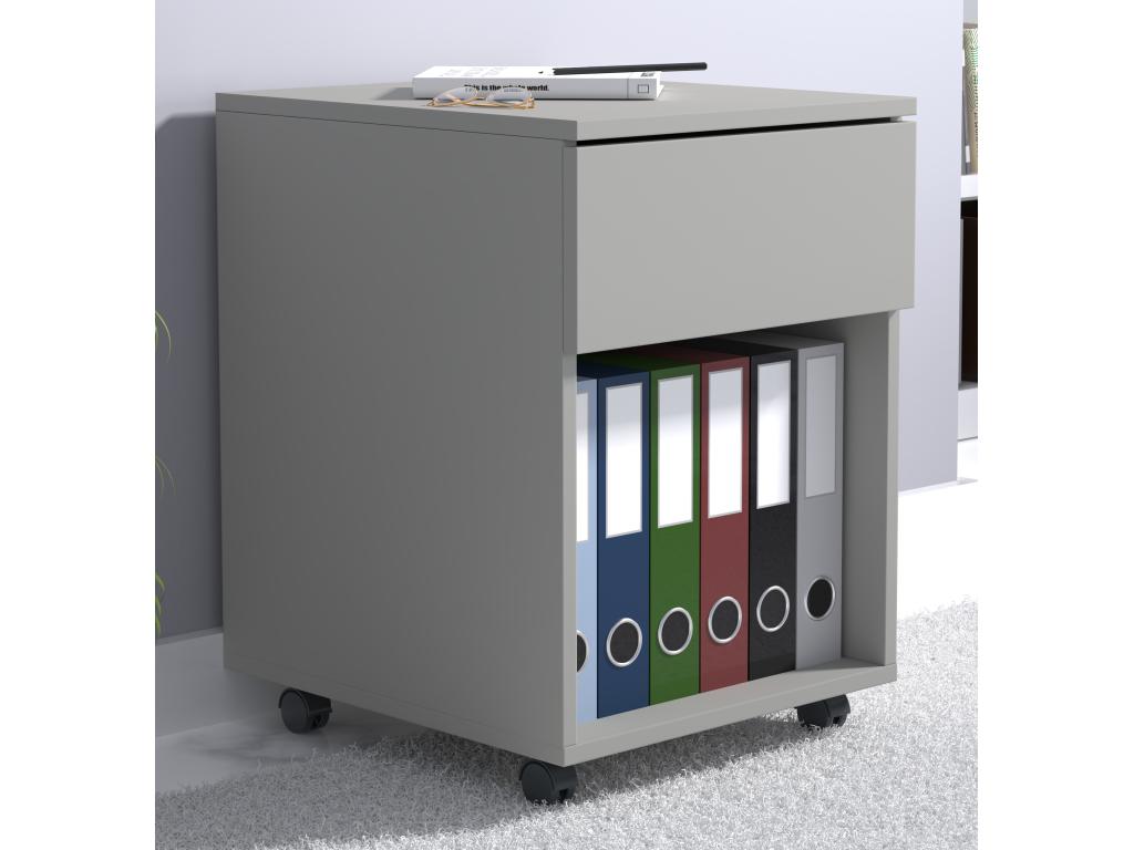 Mobenze Caisson à Mobenze Caisson d'appoint Caisson de Bureau à Mobenze 1 piano Grigio - 45 QDSA53919