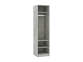Armadio grigio cemento 50x50x200 cm Mobenze d'ingénierie NRJO99937