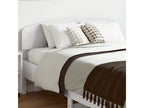 Letto in legno massello bianco