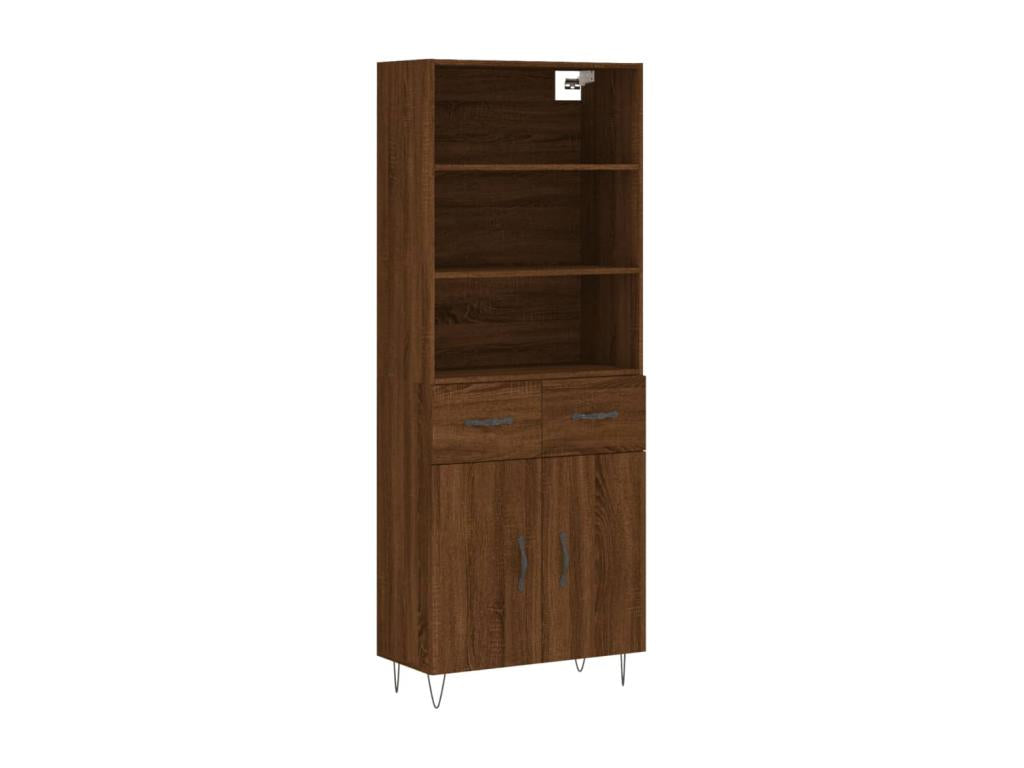 Credenza haut Chêne marrone 69,5x34x180 cm Mobenze d'ingénierie DOLL85590