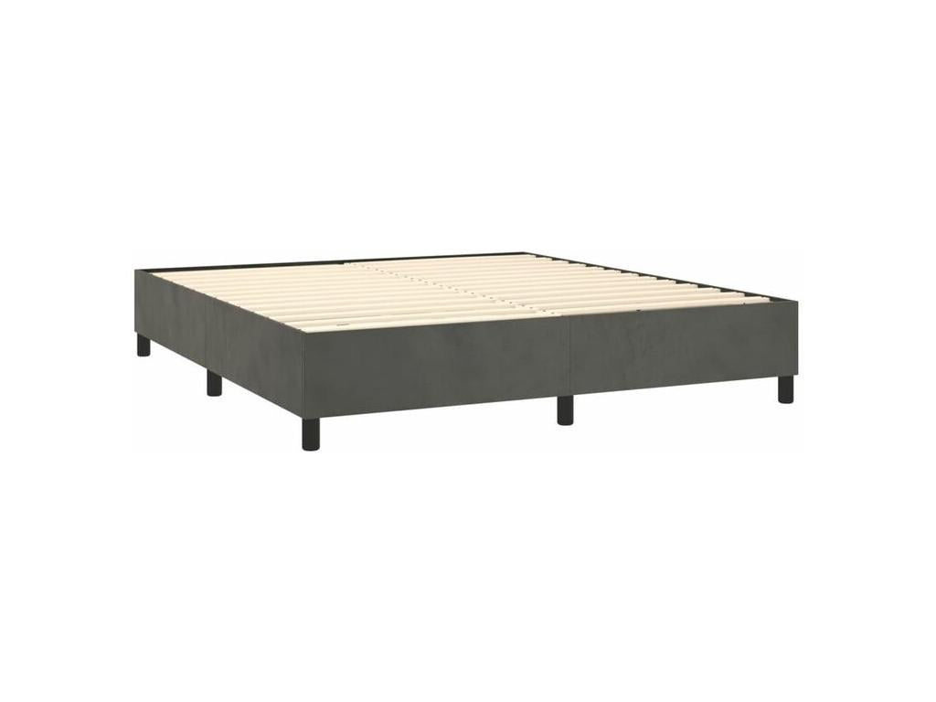 Sommier a Mobenze de lit et Materasso Grey foncé 160x200 Mobenze FVWN43623