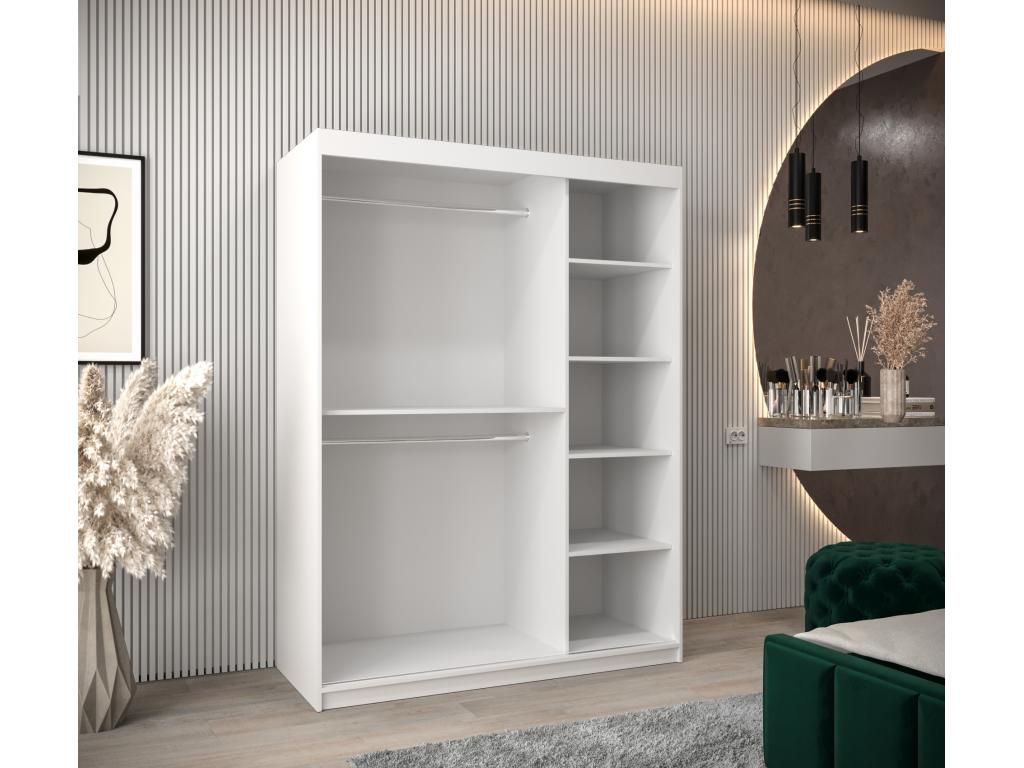 Armadio bianco, 150 x 62 x 200 cm