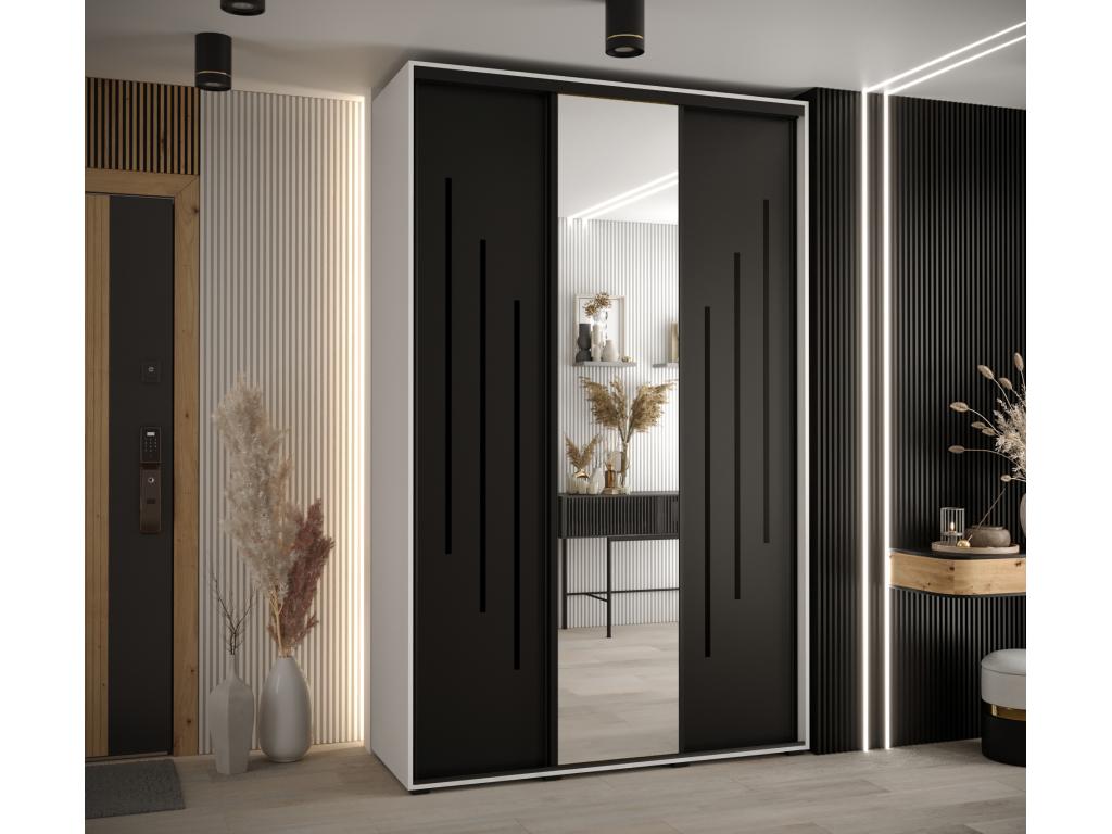 ARMOIRE Mobenze 9 A PORTES COULISSANTES 235.2/160/60 3 porte ZICD90744