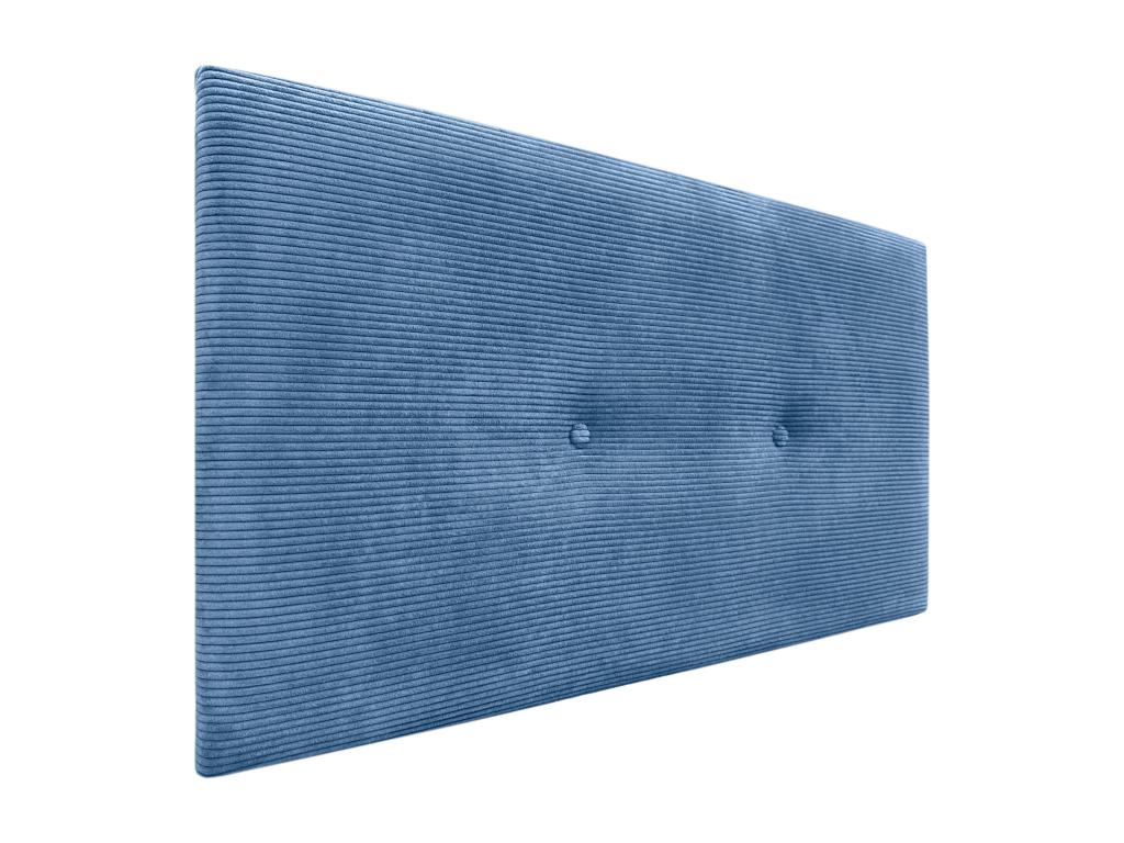 Testiera Letto Mobenze Mobenze Côtelé Uni con Boutons 160x60 Lit 150/160 - Blu YMTH26392