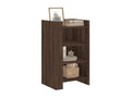 Credenza in legno di rovere marrone, 45 x 35 x 75 cm