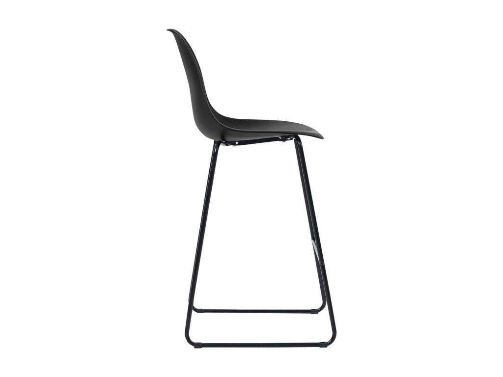 Sedie haute de bar nere Mobenze - Set di 4 NFUJ95937
