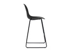 Sedie haute de bar nere Mobenze - Set di 4 NFUJ95937